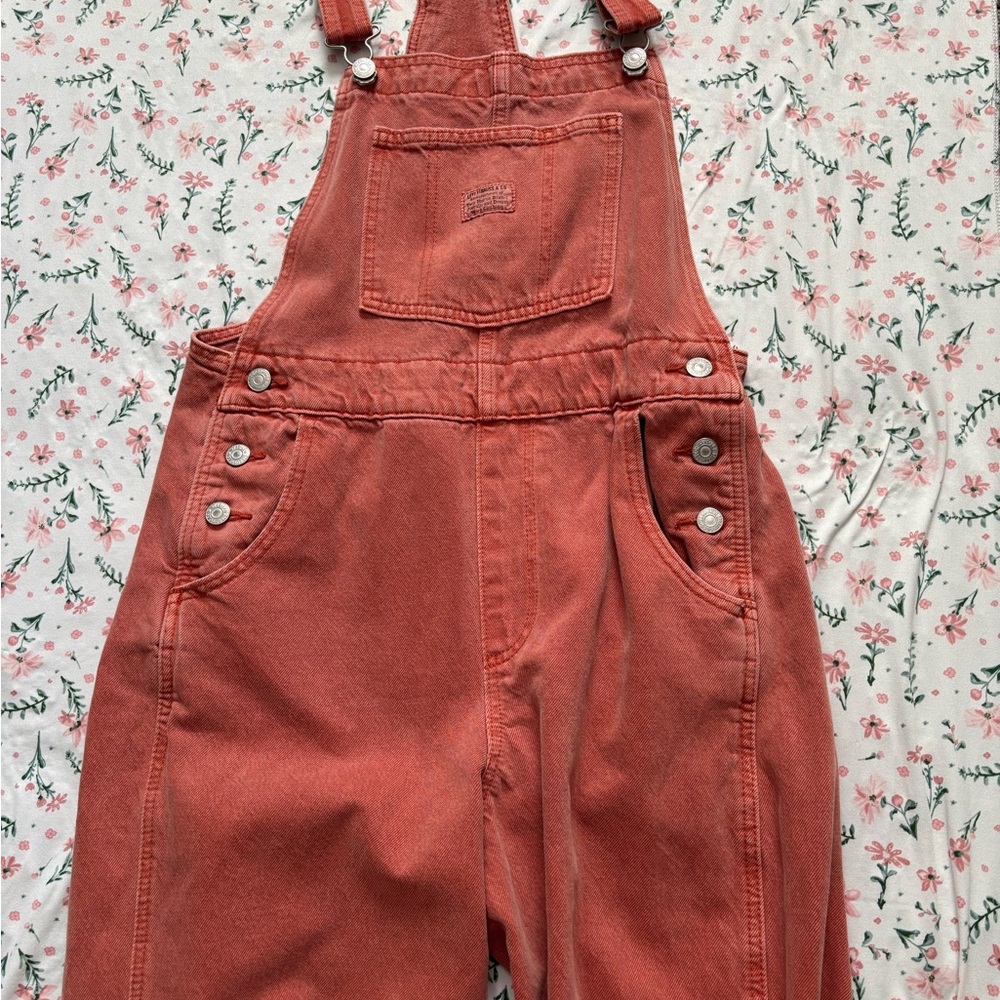 Women's Levi’s Coral Overalls